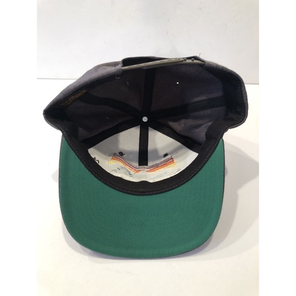 SKYLAKE YOSEMITE CAMP Wool Blend Snapback Hat Men's Yupoong The Classics Gray - Picture 5 of 8